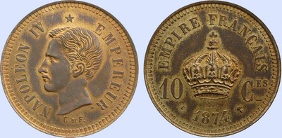 10 Centimes NAPOLEON IV